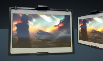 “Tears of Fire” Painting