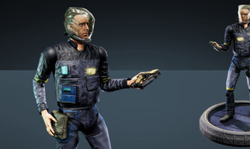 Takuetsu "Armin Trask" Replica Figure - Centurion