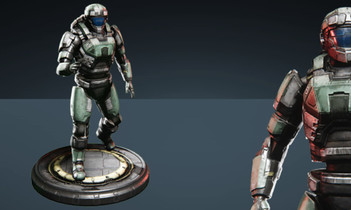 Takuetsu "Recon Marine" Replica Figure - Centurion