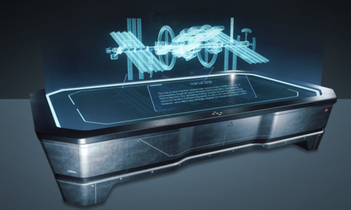 Icarus One Holographic Model